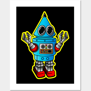 Toy Robot Posters and Art